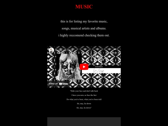 music screenshot