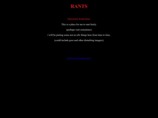 rants screenshot