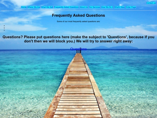 FrequentlyAskedQuestions screenshot