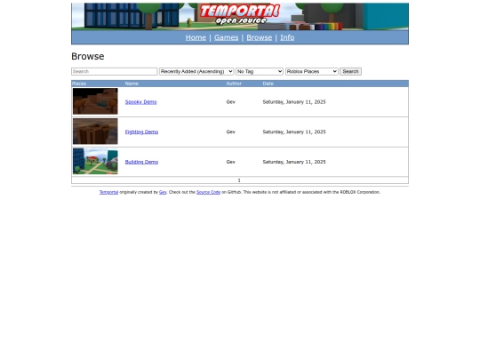 browse screenshot