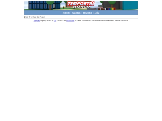 not_found screenshot