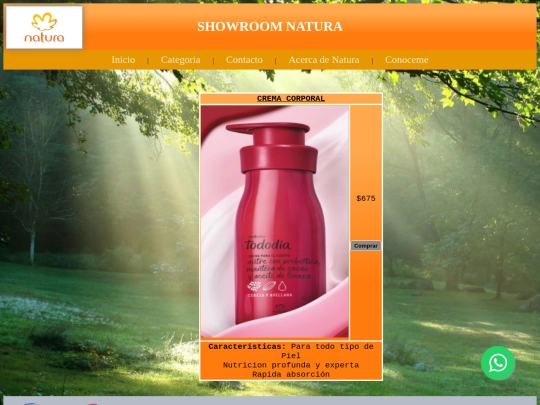 Final/ventas/crema screenshot