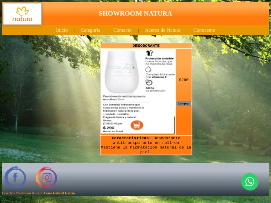 Final/ventas/desodorante screenshot