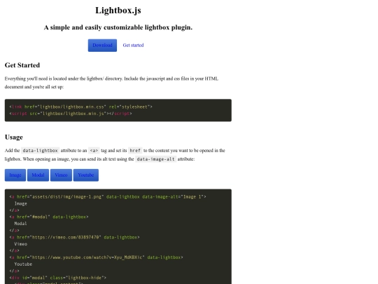 lightbox.js-0.0.6 screenshot