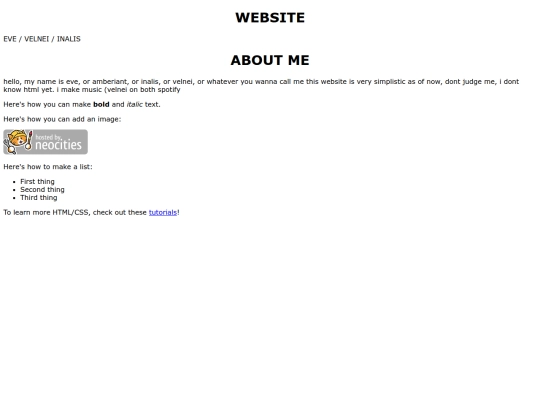index screenshot