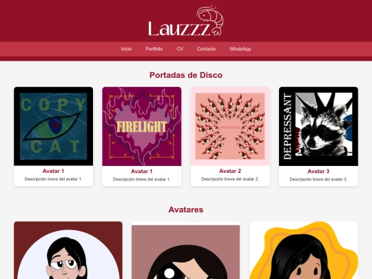 portfolio screenshot