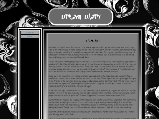 GloomSite/DreamDiary screenshot