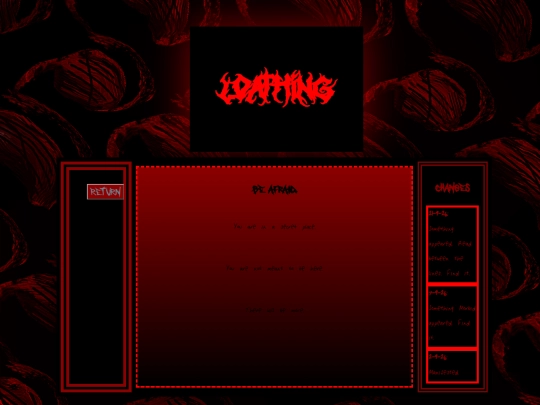 LoathingSite/L04th1ng screenshot