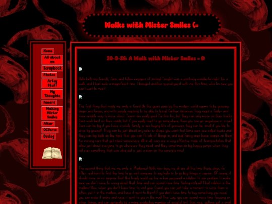 blog screenshot