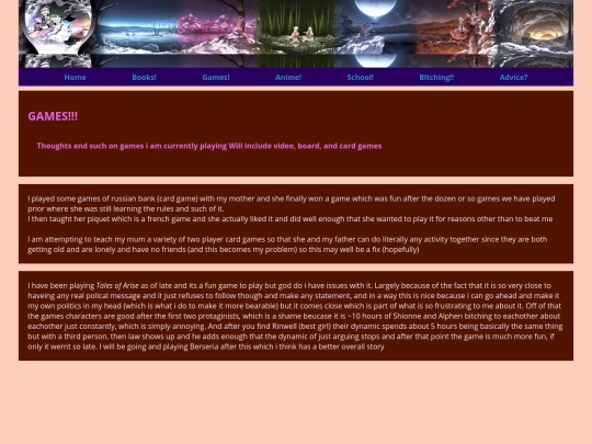 pages/games screenshot