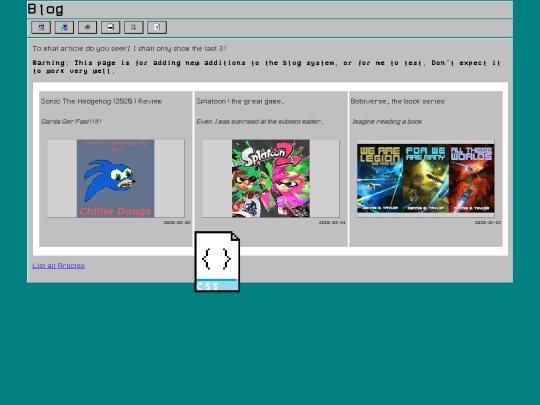 blog/donttestinproduction screenshot