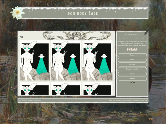 portfolio/art screenshot
