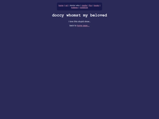 mainpages/flightlessdoctorpage screenshot