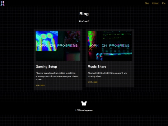 blog screenshot