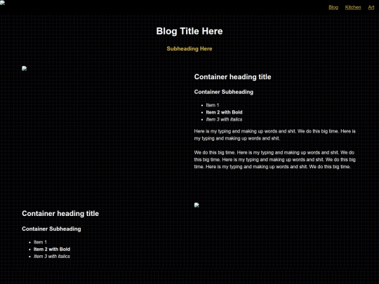 blog/etctemplate screenshot