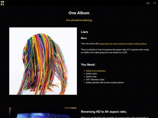 etc/OneAlbum screenshot