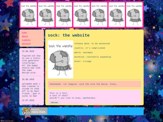 home screenshot