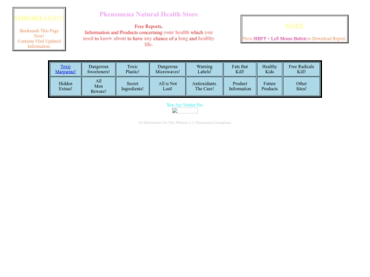 phenomena screenshot