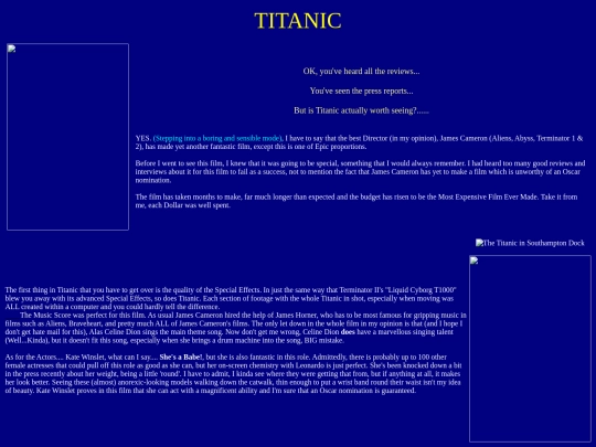 titanic screenshot