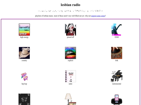 lesbianradio screenshot