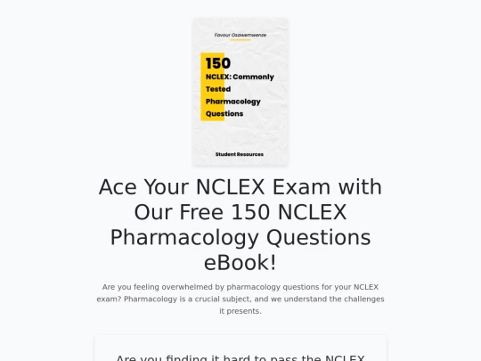 pharmacologyfornclex screenshot