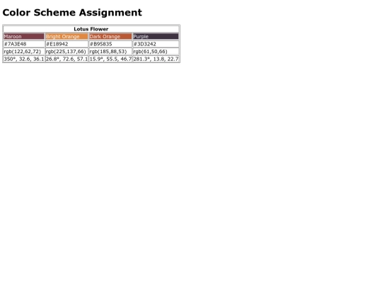 ColorScheme screenshot