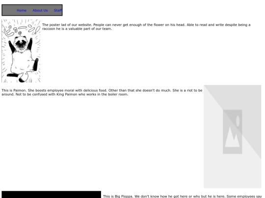 StaffPage screenshot