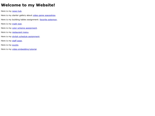 index screenshot