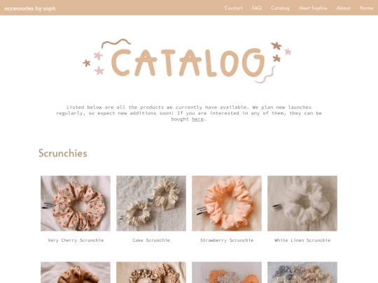 catalog screenshot