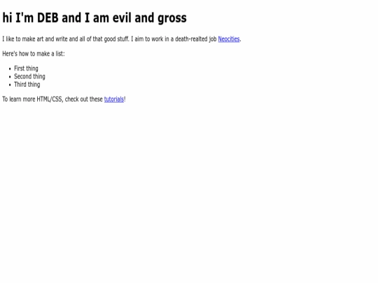 index screenshot