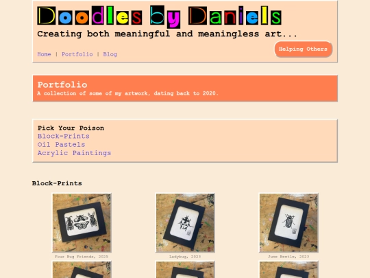 portfolio screenshot