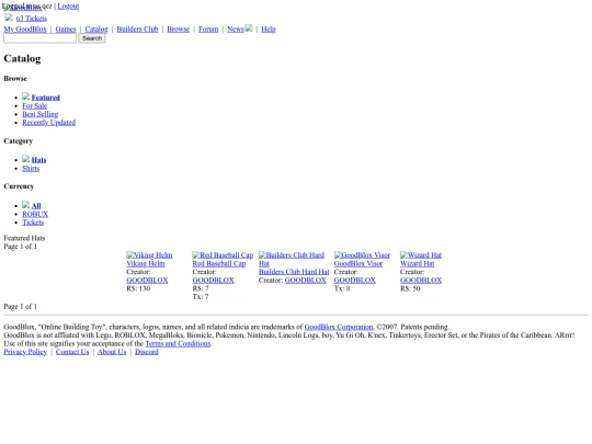 Catalog _ GoodBlox screenshot