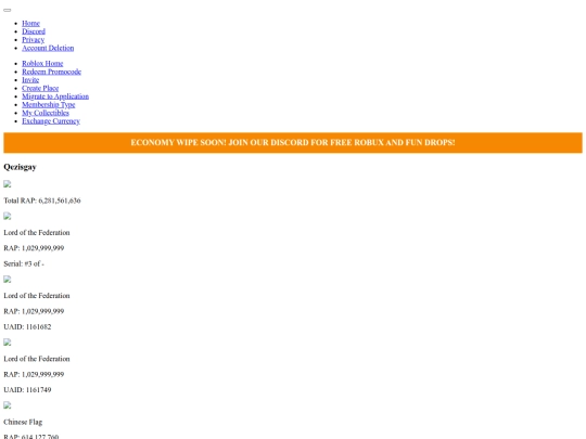 collectibles screenshot