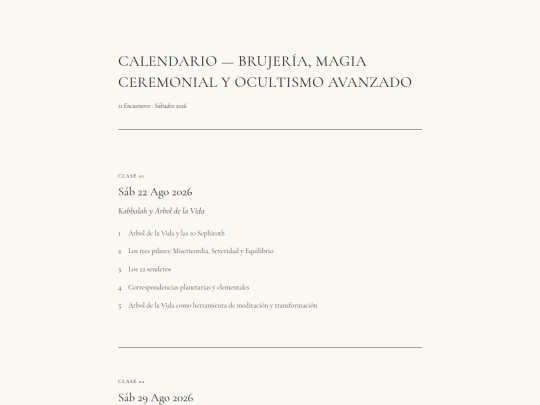 calendario-vintage-magia screenshot