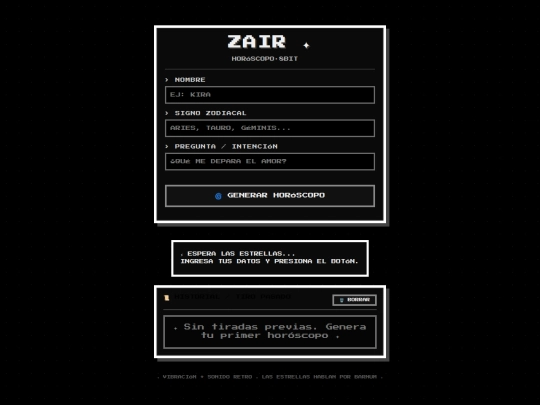 zair_horoscopo screenshot