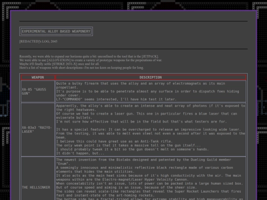 main/BEFORE/WEAPONERY screenshot