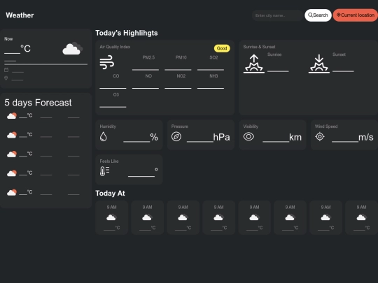 weatherwebsite screenshot
