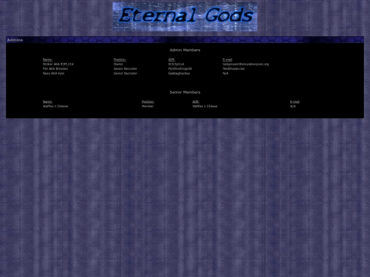 EG-Clan/admin screenshot