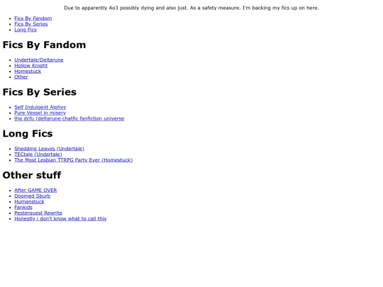 fanfic screenshot