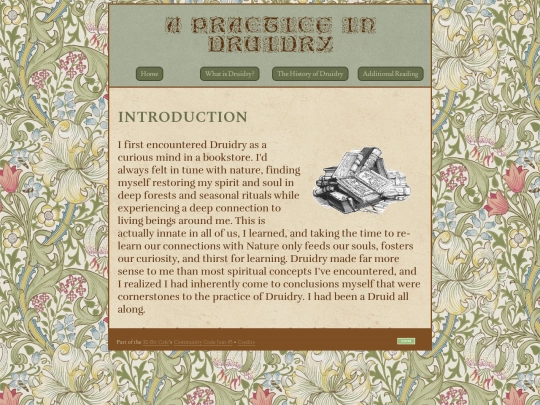 codejam/druidry screenshot