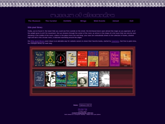 library screenshot