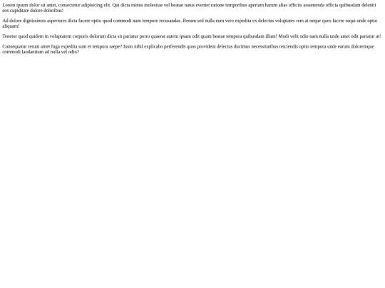 lorem screenshot