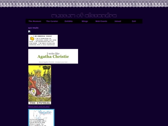 quizresults screenshot