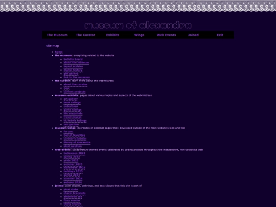 sitemap screenshot