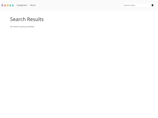 search screenshot