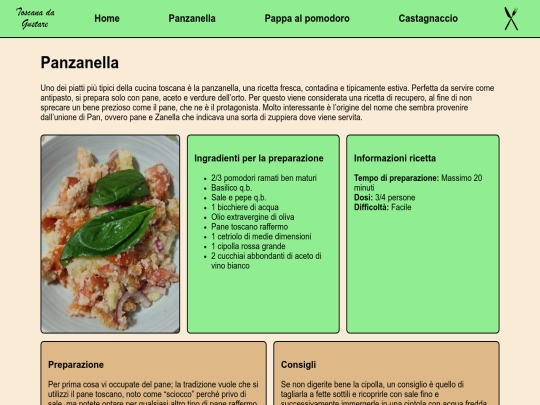 panzanella screenshot