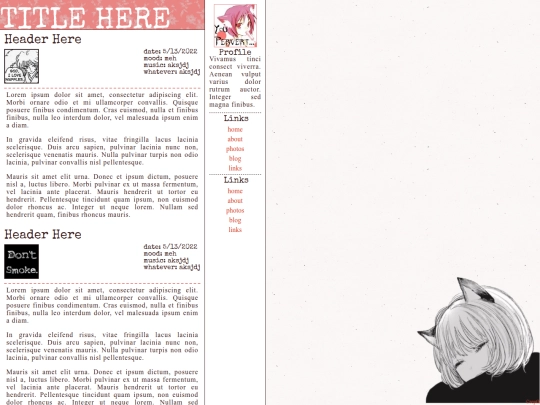 mysite screenshot
