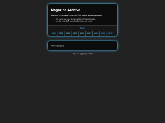 magazines screenshot