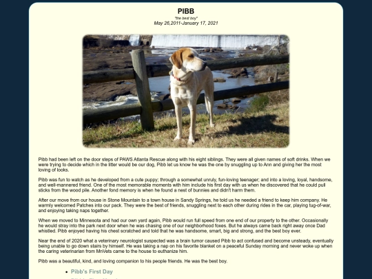 memorials/pibb screenshot