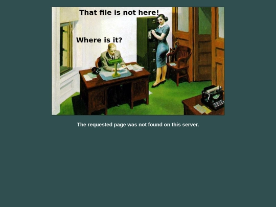 not_found screenshot
